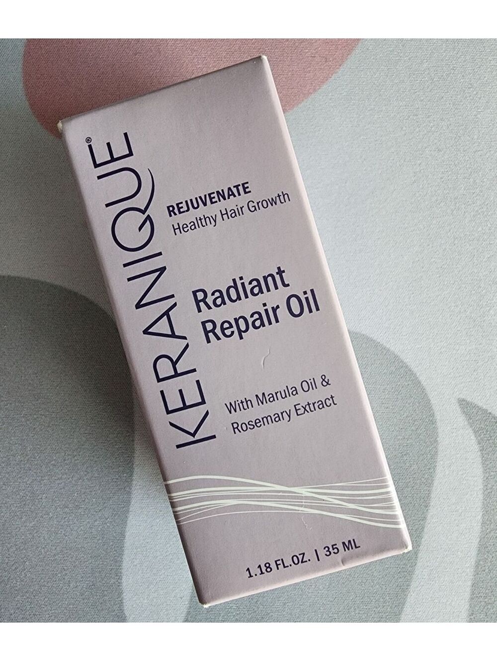 Keranique Radiant Repair Oil with Marula Oil & Rosemary Extract 1.18 Oz